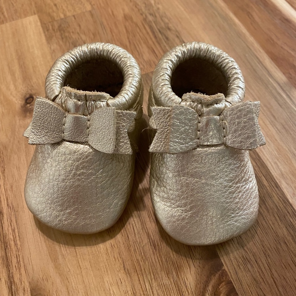 Freshly picked platinum moccs
